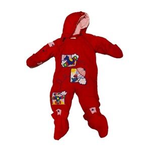 Vintage London Fog 12Mo Red Snowsuits Kids